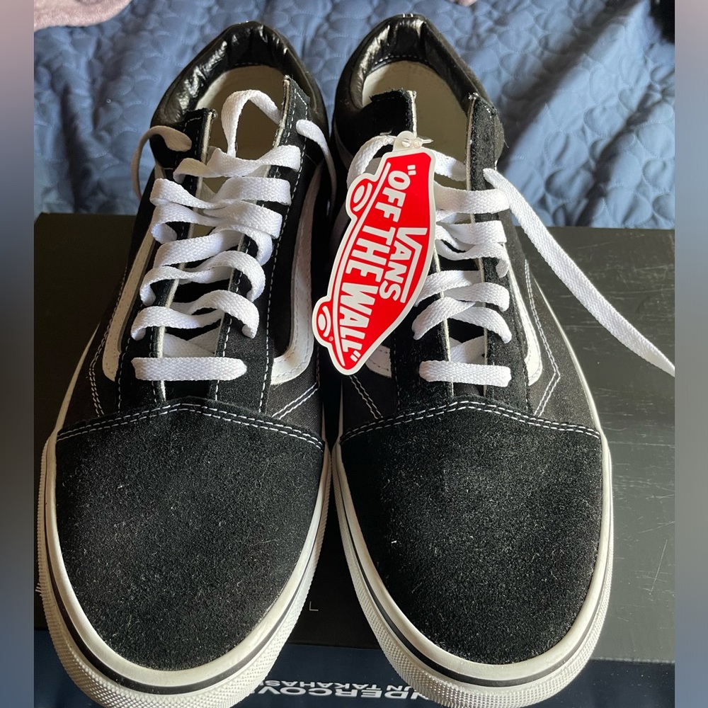 Size 12 vans New but linty been sitting in my closet for a couple years no Box